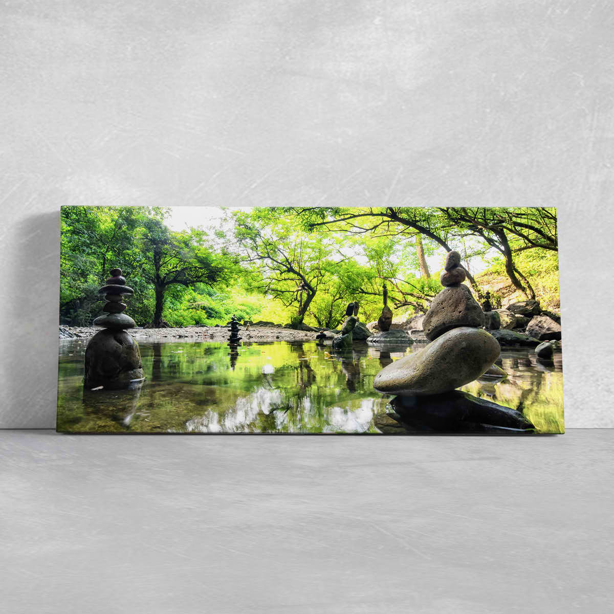 Zen Rock Garden Wall Art Canvas-Stunning Canvas Prints