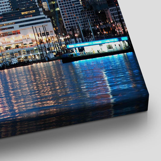 Canada Place Skyline Wall Art Canvas-Stunning Canvas Prints