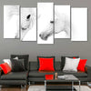 White Horse Couple Wall Art Canvas-Stunning Canvas Prints