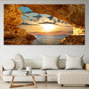 Sunset Cave Wall Art Canvas-Stunning Canvas Prints