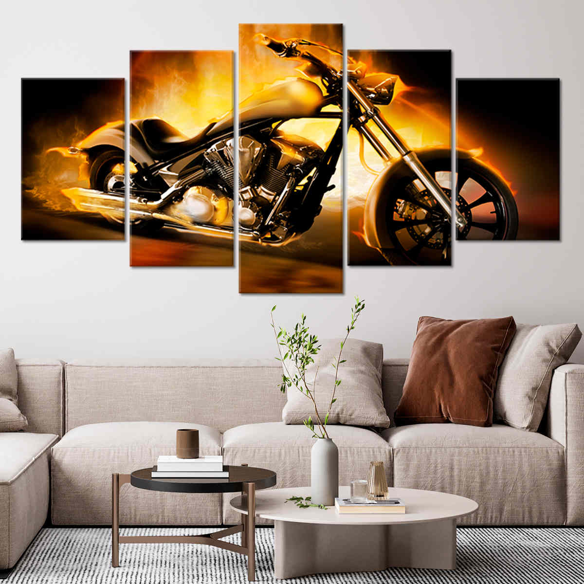 flame designs for motorcycles