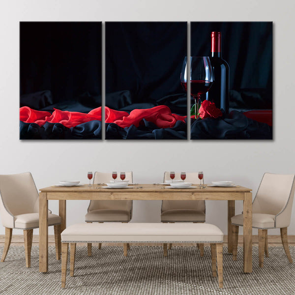 Red Wine Pour – made-to-measure canvas print – Photowall