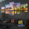 Cleveland City Skyline Wall Art Canvas-Stunning Canvas Prints