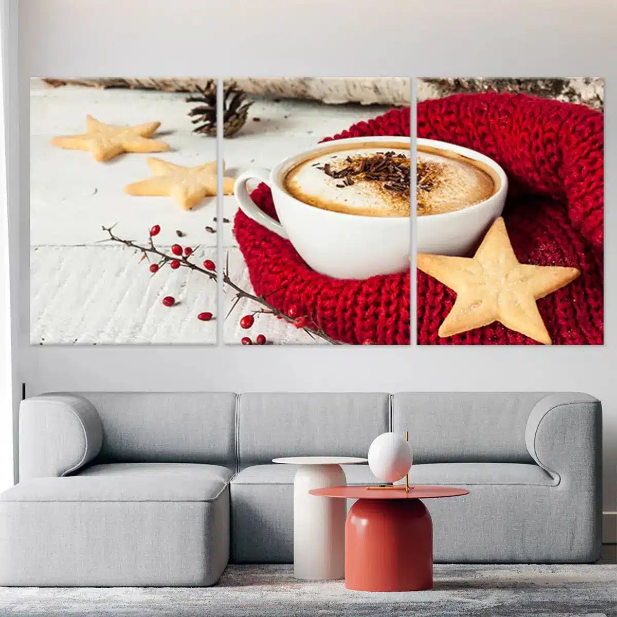 Christmas Coffee Wall Art-Stunning Canvas Prints