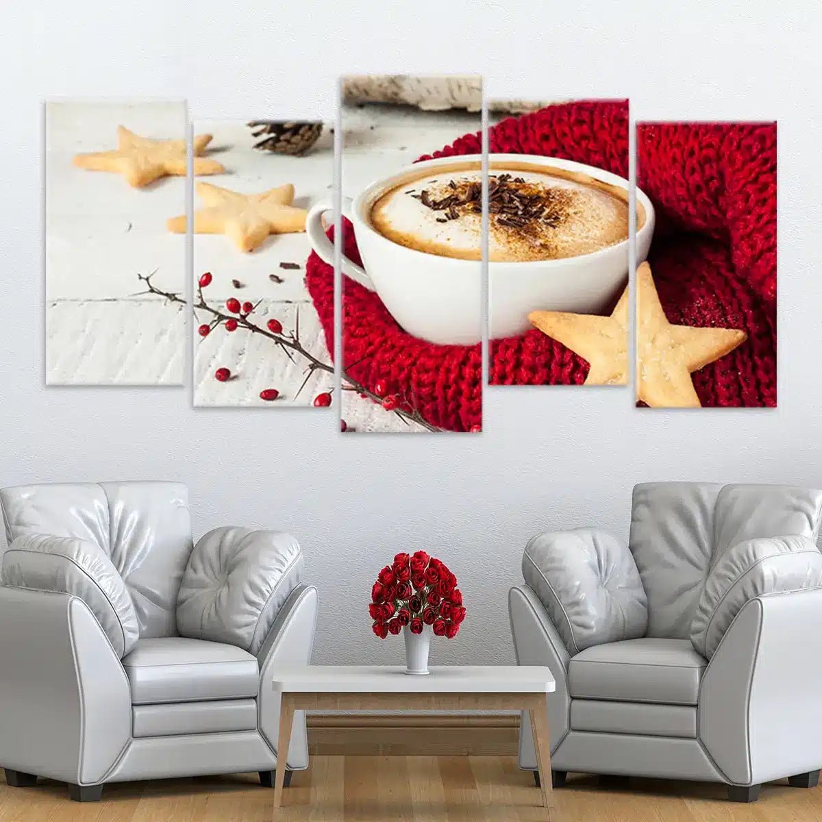 Christmas Coffee Wall Art-Stunning Canvas Prints