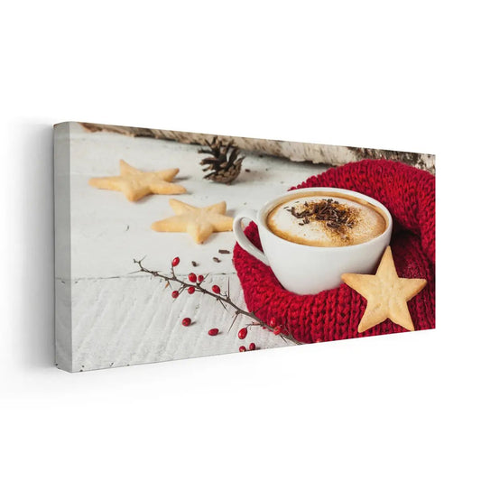 Christmas Coffee Wall Art-Stunning Canvas Prints