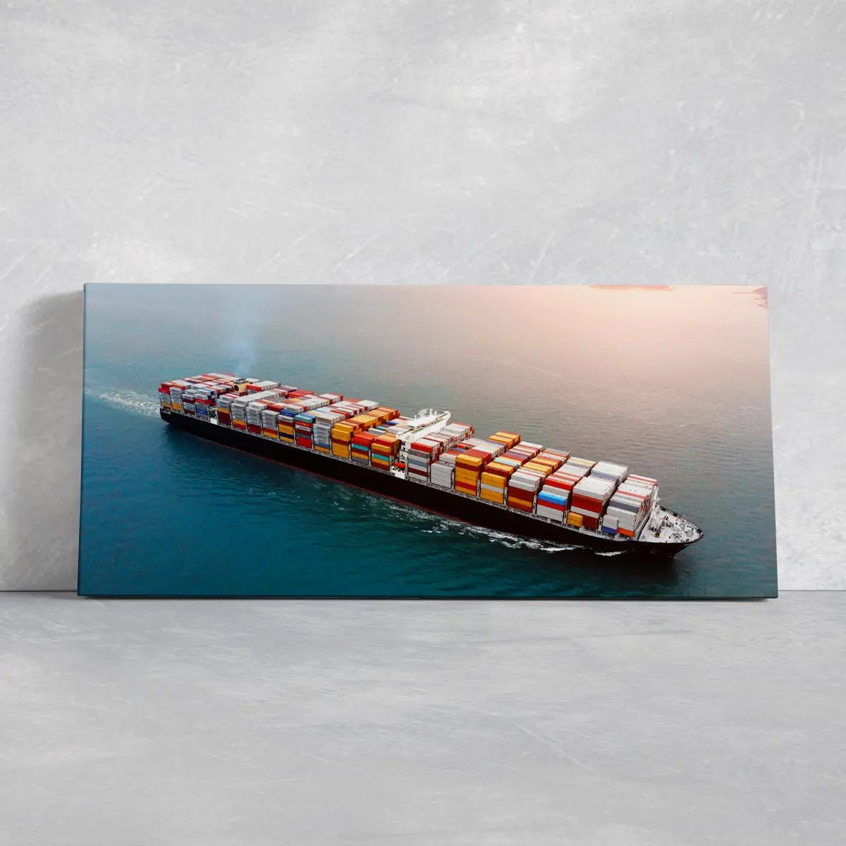 Container Cargo Ship Wall Art Canvas Print-Stunning Canvas Prints