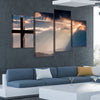 Sunset Cross Wall Art For Dinning Room Wall-Stunning Canvas Prints