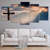 Sunset Cross Wall Art For Dinning Room Wall-Stunning Canvas Prints