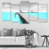 Isla Mujeres Dock Wall Art Canvas-Stunning Canvas Prints