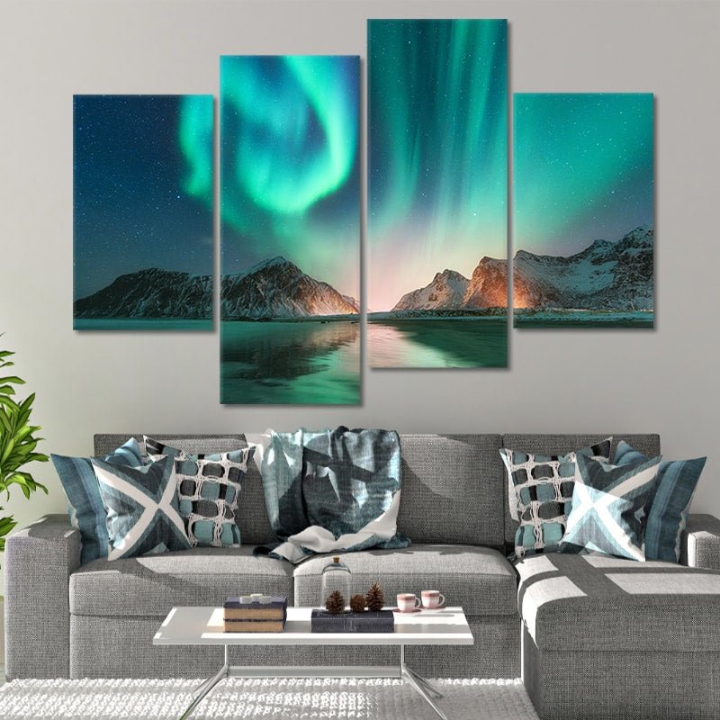 Aurora Borealis Wall Art Canvas-Stunning Canvas Prints