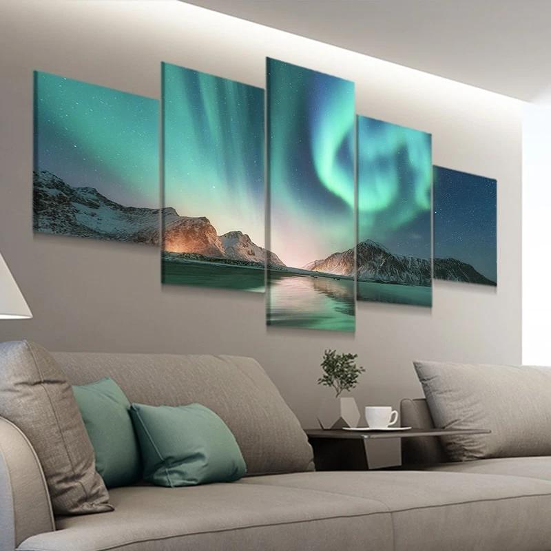 Aurora Borealis Wall Art Canvas-Stunning Canvas Prints