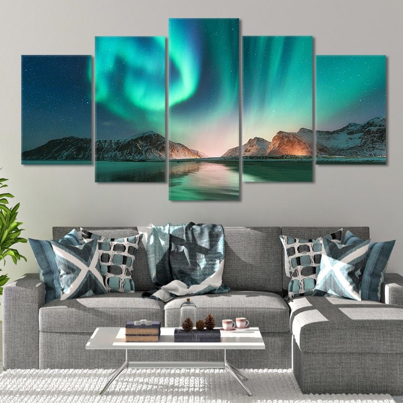 Aurora Borealis Wall Art Canvas-Stunning Canvas Prints