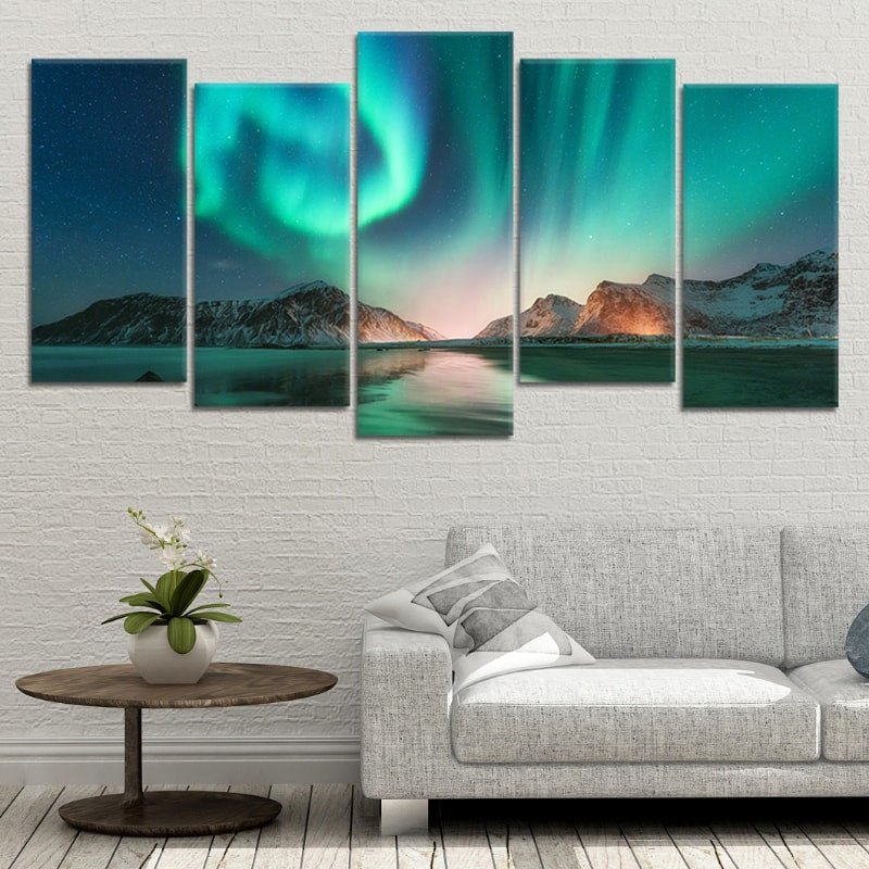 Aurora Borealis Wall Art Canvas-Stunning Canvas Prints