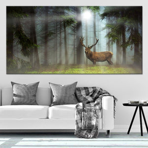 French Forest Deer Wall Art Canvas-Stunning Canvas Prints