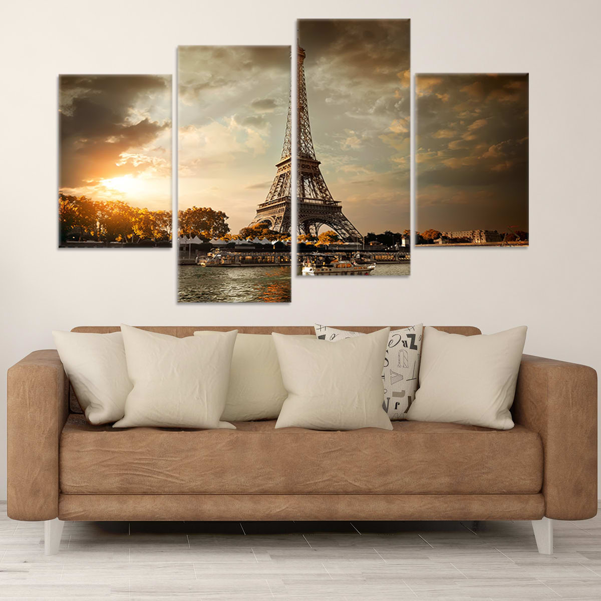 Eiffel Tower Modern Wall Art Decor