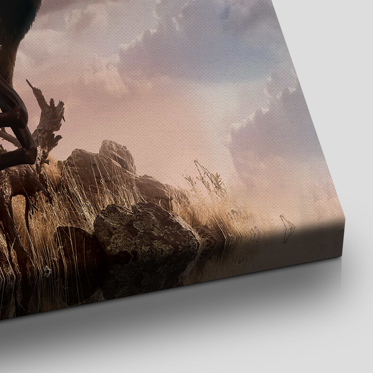 Majestic Bull Elk Wall Art Canvas-Stunning Canvas Prints