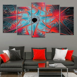 Abstract Cosmic Explosion Wall Art-Stunning Canvas Prints