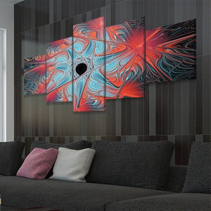 Abstract Cosmic Explosion Wall Art-Stunning Canvas Prints