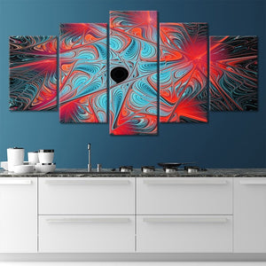 Abstract Cosmic Explosion Wall Art-Stunning Canvas Prints