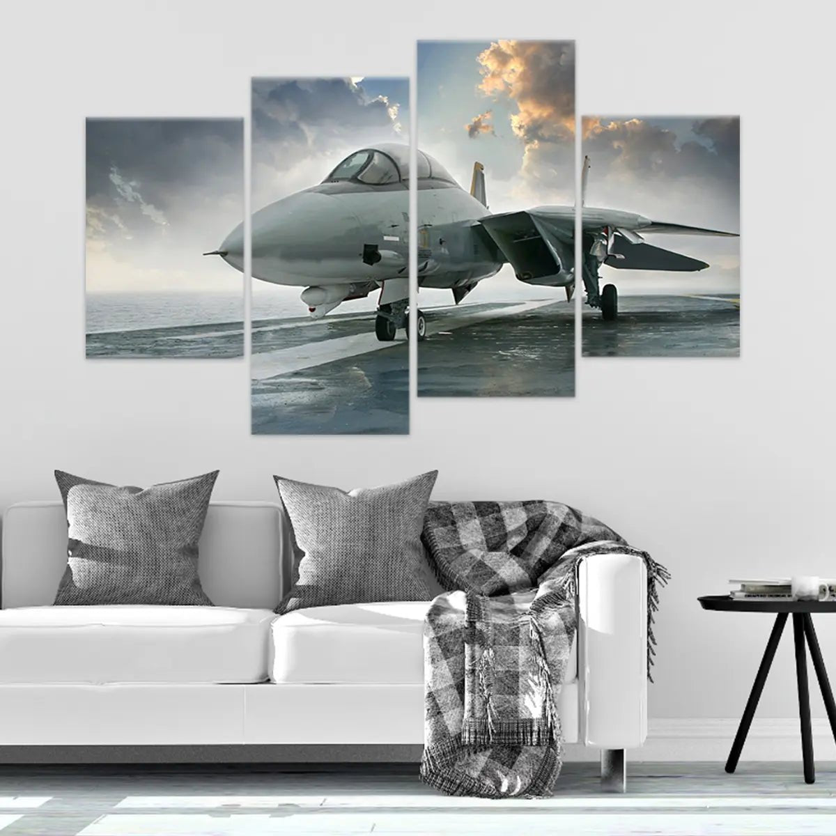 F-14 Tomcat Fighter Plane Wall Art-Stunning Canvas Prints