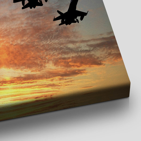 F-16 Fighter Jets Wall Art: Large Canvas Print, Art Print & Painting