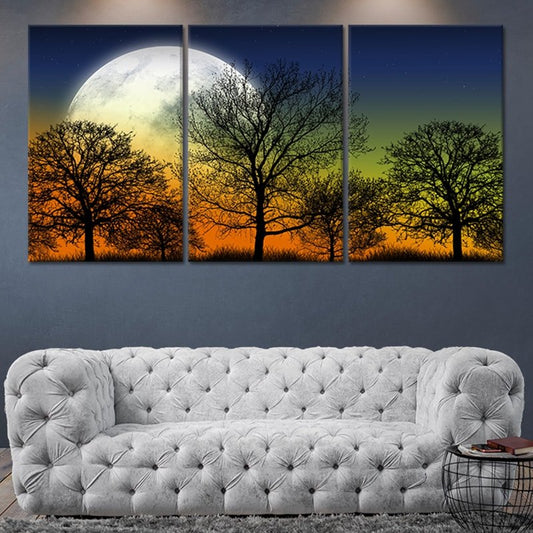 3 piece forest wall art -Stunning Canvas Prints