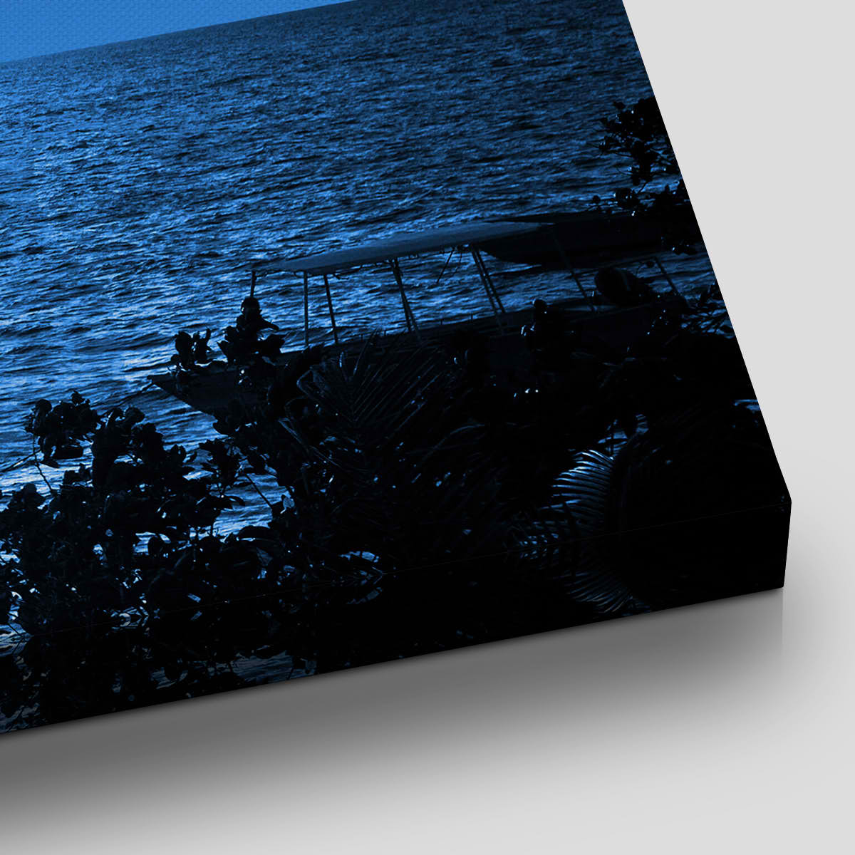 Fiji Moonlight Beach Wall Art Canvas-Stunning Canvas Prints