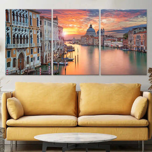 Gran Canal Venice Wall Art Canvas-Stunning Canvas Prints