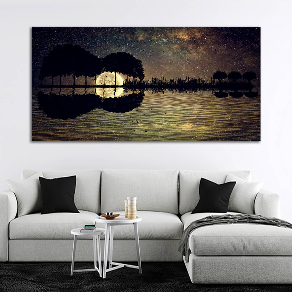 Guitar Island Wall Art Canvas Print-Stunning Canvas Prints