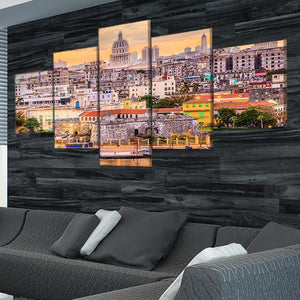 Havana Skyline Wall Art Canvas-Stunning Canvas Prints