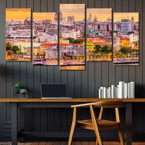 Havana Skyline Wall Art Canvas-Stunning Canvas Prints