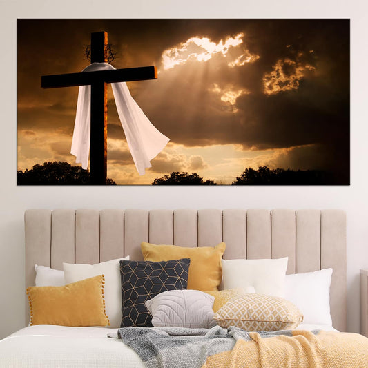 Holy Cross Wall Art For Above The Bed-Stunning Canvas Prints