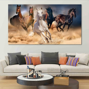 Running Horses Wall Art Canvas-Stunning Canvas Prints