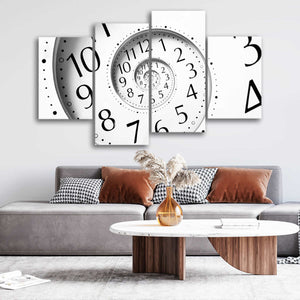 Modern Spiral Wall Art Canvas Print-Stunning Canvas Prints