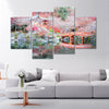 Japanese Garden Bridge Wall Art Canvas-Stunning Canvas Prints