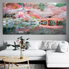 Japanese Garden Bridge Wall Art Canvas-Stunning Canvas Prints