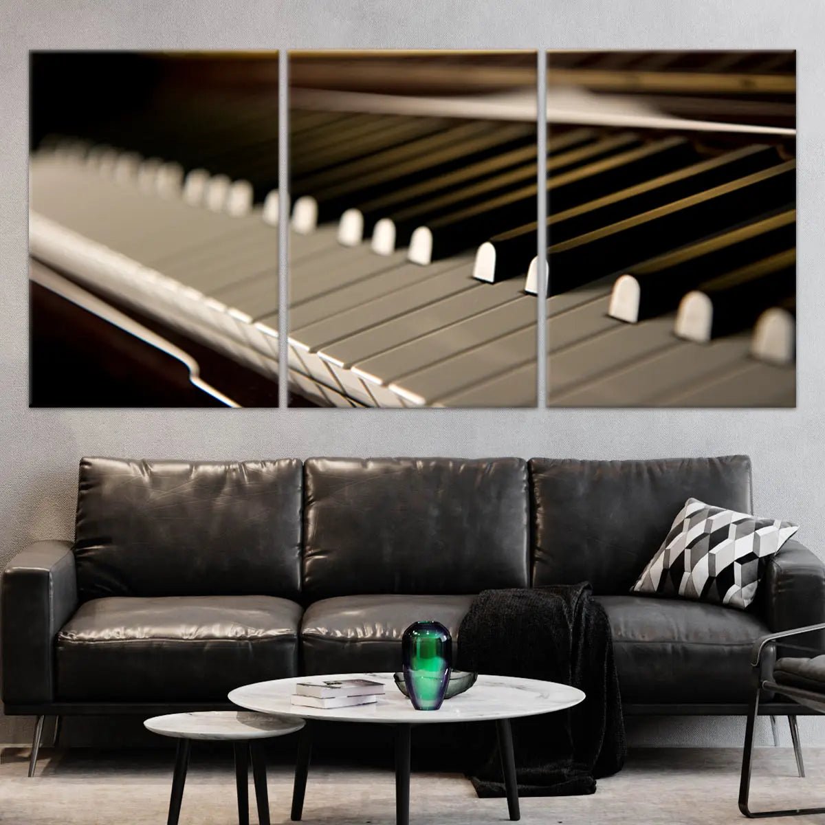 Vintage Jazz Piano Wall Art Canvas Print-Stunning Canvas Prints