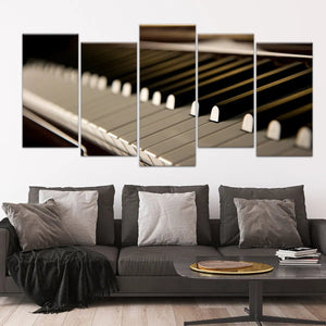 Vintage Jazz Piano Wall Art Canvas Print-Stunning Canvas Prints