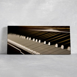 Vintage Jazz Piano Wall Art Canvas Print-Stunning Canvas Prints