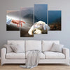 Jesus And Lab Wall Art Canvas Print-Stunning Canvas Prints