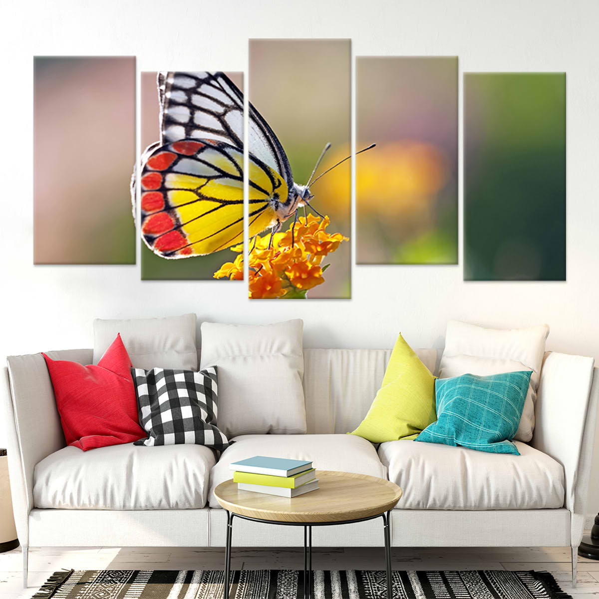 jezebel Butterfly Wall Art Canvas-Stunning Canvas Prints