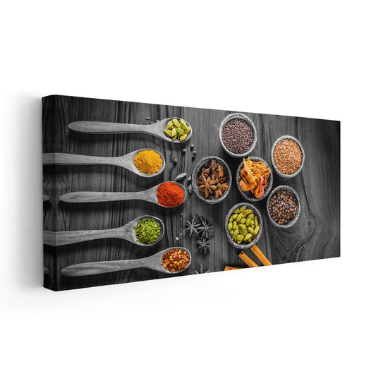 Spoons Of Spices Wall Art-Stunning Canvas Prints