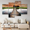 Sunset Dock Wall Art Canvas-Stunning Canvas Prints