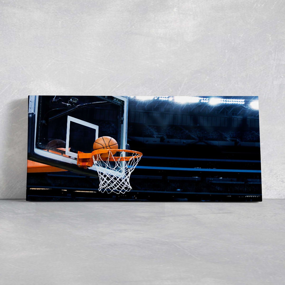 Basketball Arena Wall Art Canvas Print-Stunning Canvas Prints