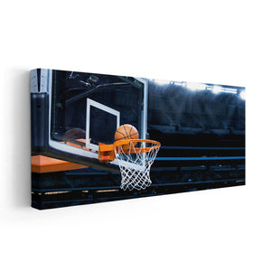 Basketball Arena Wall Art Canvas Print-Stunning Canvas Prints