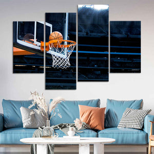 Basketball Arena Wall Art Canvas Print-Stunning Canvas Prints