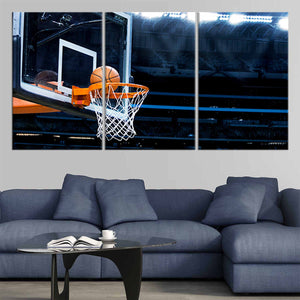 Basketball Arena Wall Art Canvas Print-Stunning Canvas Prints