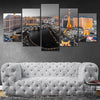 Las Vegas Skyline Black And White Wall Art Canvas-Stunning Canvas Prints