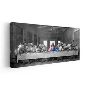 Framed Modern The Last Supper Wall Art For Dinning Room Wall-Stunning Canvas Prints